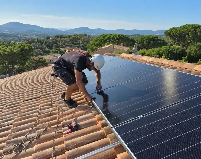 Installateur panneaux solaires Saint-Victoret — pose photovoltaïque sur toiture