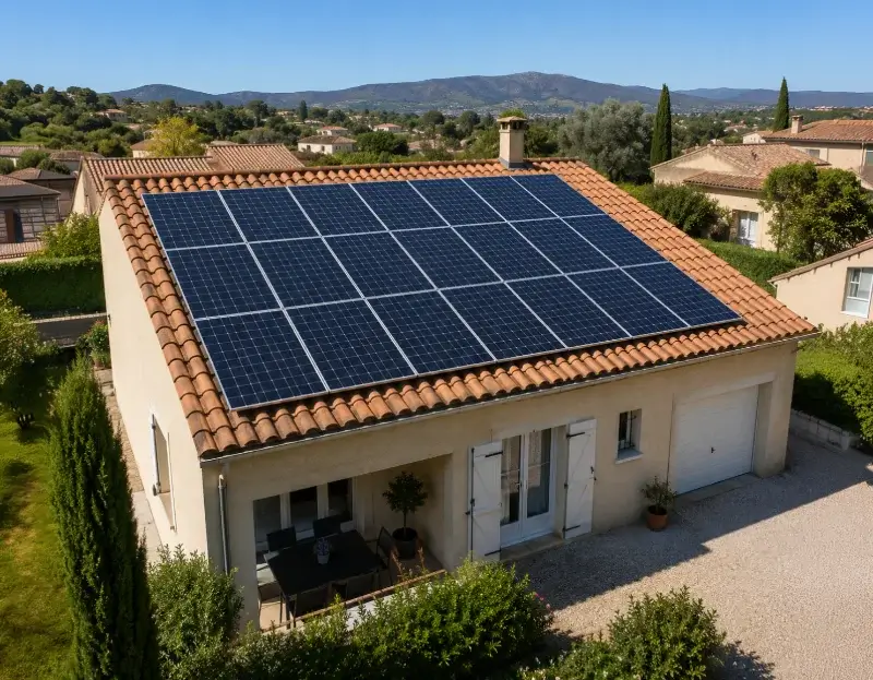 Prime à l'autoconsommation panneaux solaires Saint-Victoret — aide financière de l'État